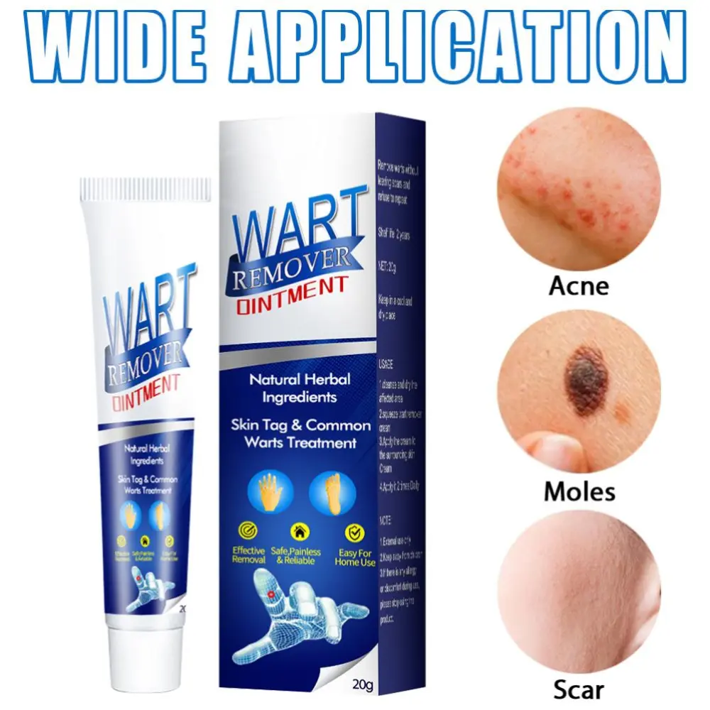 Wart Remover Moisturizing Instant Blemish Removal Gel Mole Remover for Removing Spots Acne