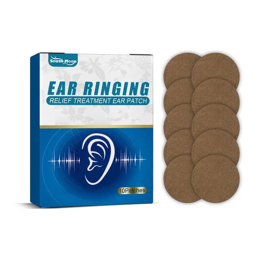 10/20pcs Tinnitus Ear Patch Tinnitus Patch for Ear Hearing Loss Sticker Natural Herb Plant Plaster Health Care