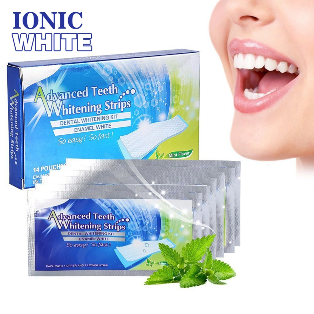 Teeth Whitening Strips for Sensitive Teeth Dental Teeth Strips Professional Teeth Whitener