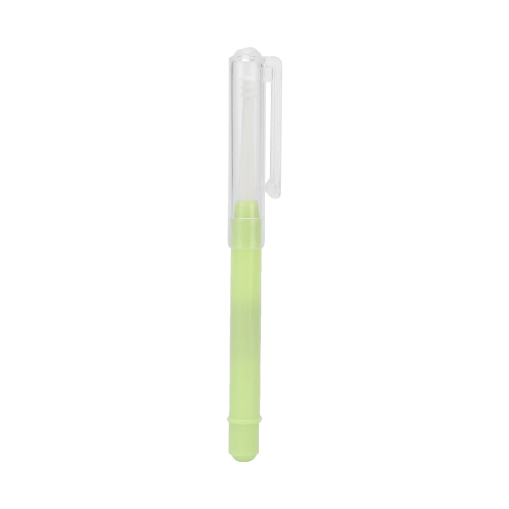 Kids Ear Wax Removal Tool Soft Portable Ear Care Products with Storage Box for Children(Ear Spiral Green )