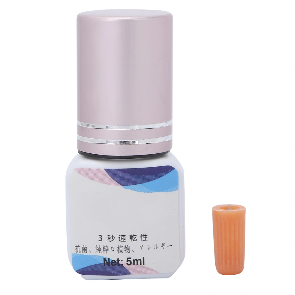 Eyelash Extension Glue Light Smell QuickDry Eyelash Extension Adhesive Supplies 5ml