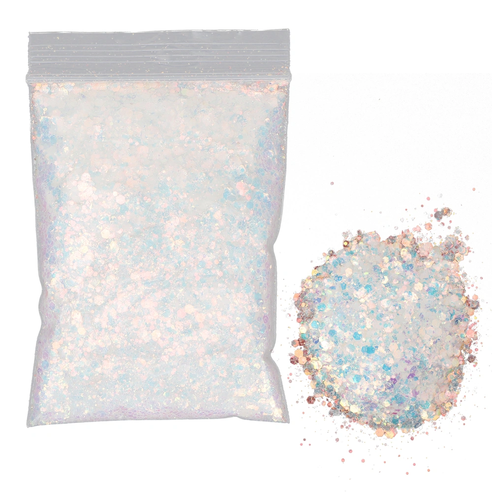 Nail Glitter Sequins Powder Mixed Flakes Sparkling Shining Nail Art Decoration 50gYJ02