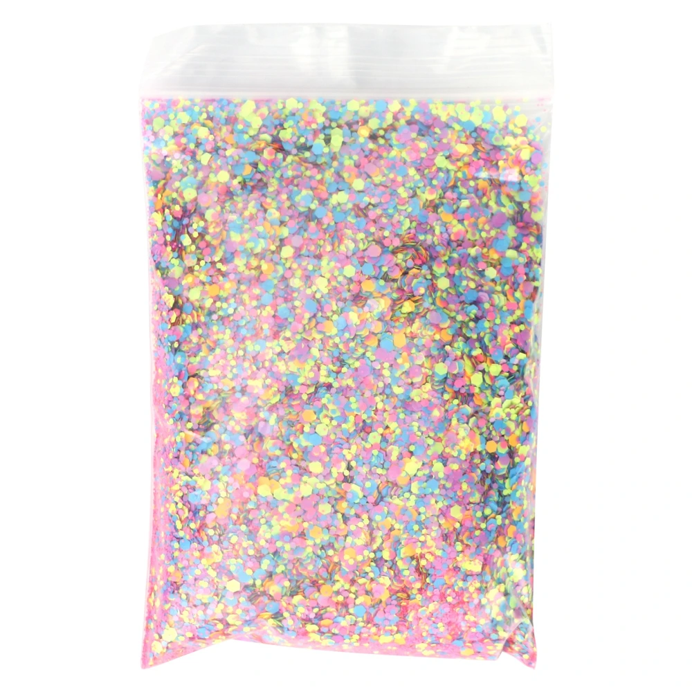 50g Mix Color Glitter Hexagonal Shape Glitter Face Body Eye Nail Art Decoration Glitter