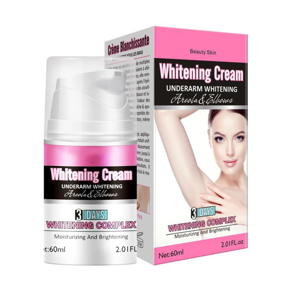 Whitening Cream Brightening Cream Underarm Lightening Cream for Armpits Knees Elbows Sensitive and Private Areas