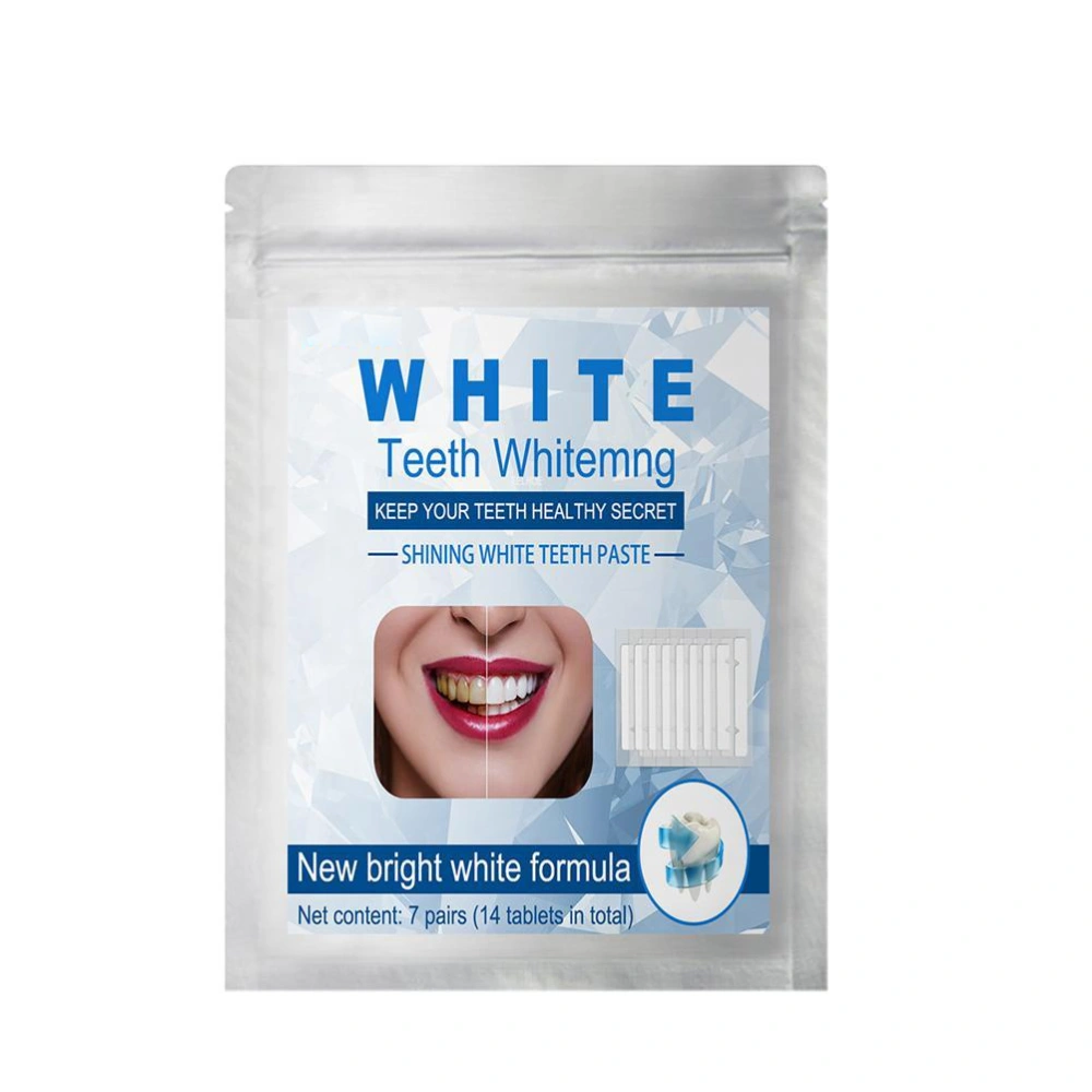 7 Pairs Professional Teeth Whitening Strips Mint Flavor Whitening Strips Teeth Whitening Strips