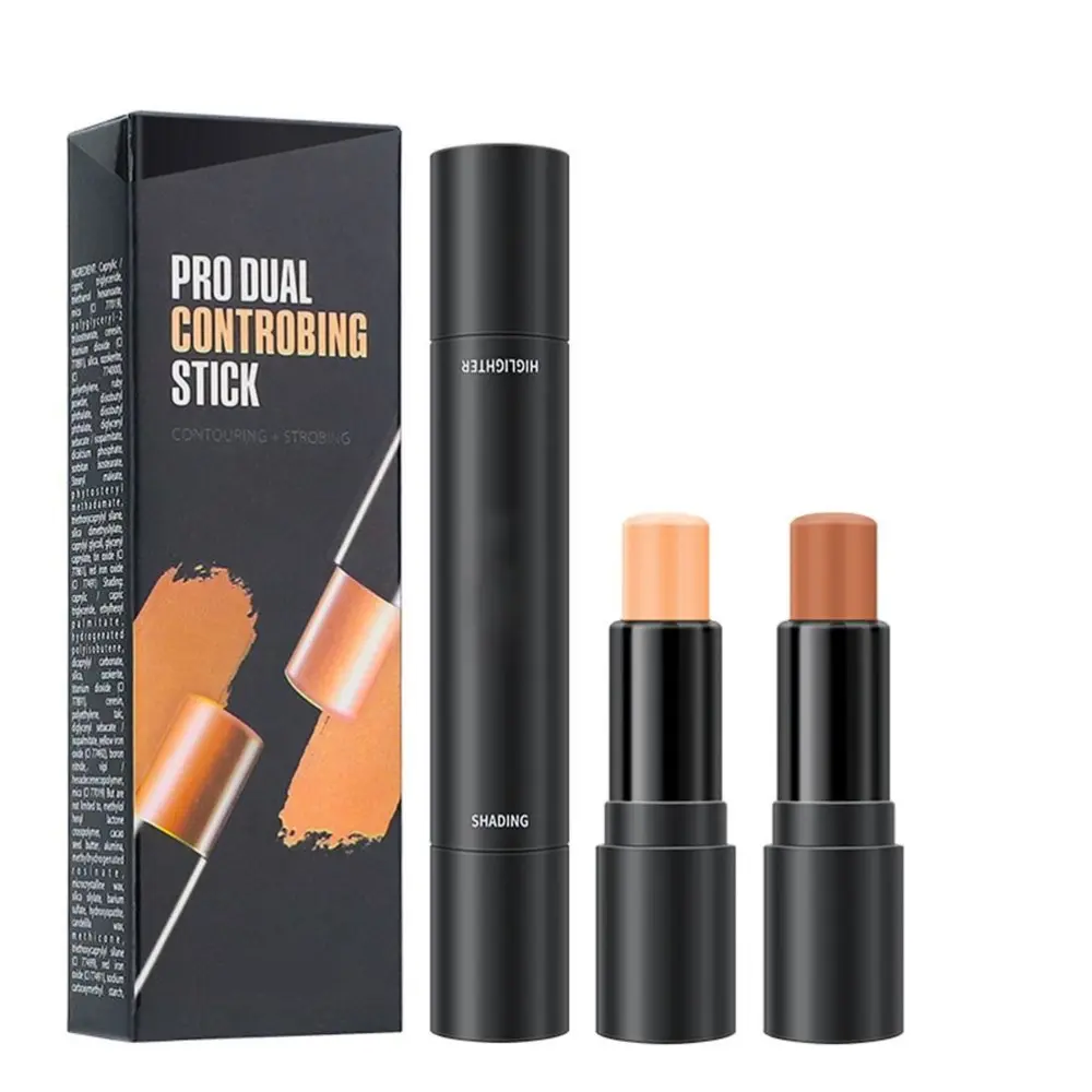 2 in 1 Highlighter Stick Shading Contour Stick for Makeup