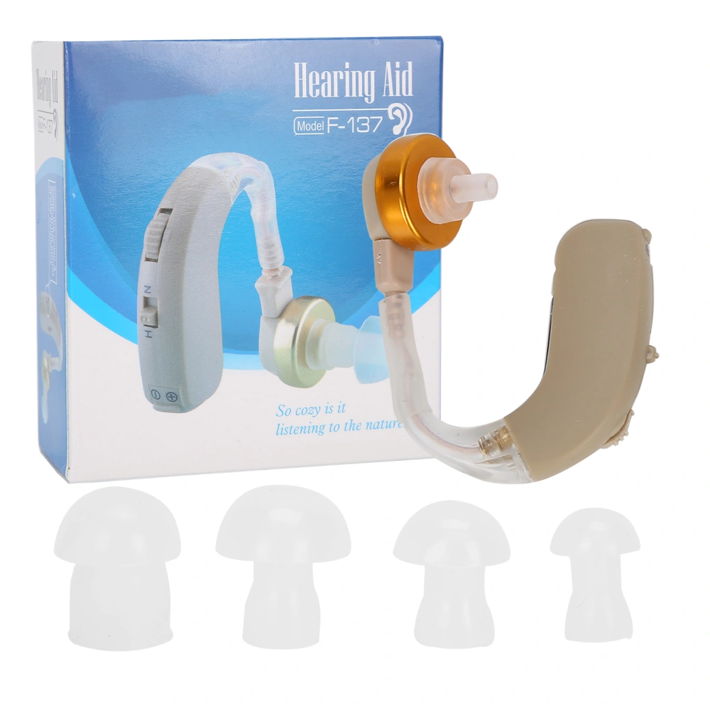 Hearing Aid Eearphone 130±5dB Voice Amplifier Enhancer for the Elderly Hear Assistance