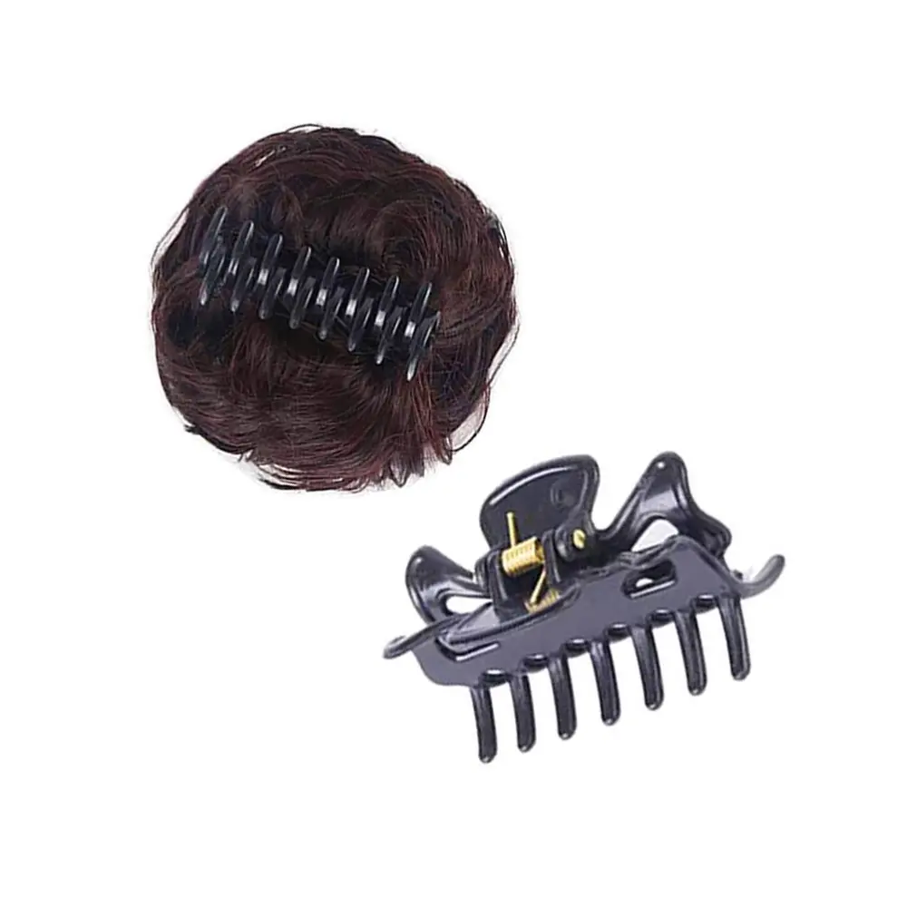 Clip in Messy Bun Messy Hair Bun Hair Tie Extension Claw Clip for Women Ladies Girls