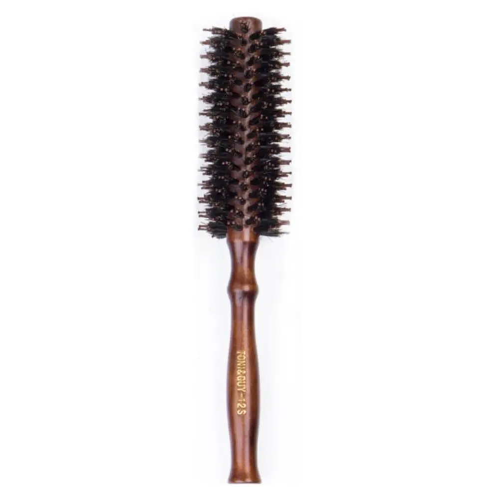 Bristle Hairbrush Wooden Hairbrushes Hairdressing Comb for Men and Women Styling Drying Curling Straightening