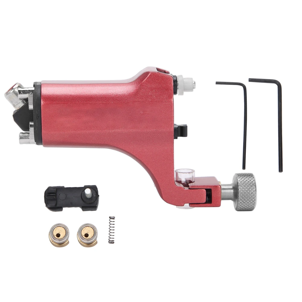 Rotary Tattoo Machine Alloy Tattoo Coil Machine Lining Shading for Tattoo ArtistsRed