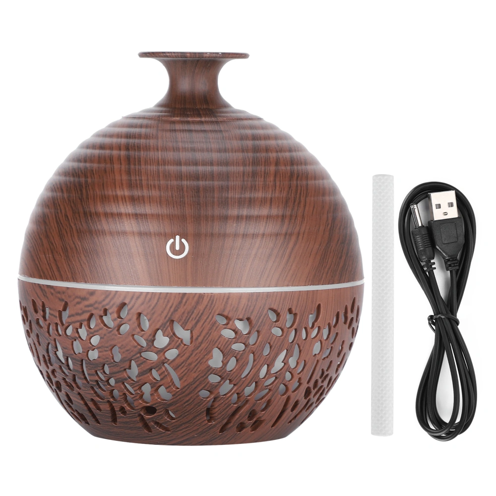 Hollow Out Air Humidifier Desktop LED Aroma Diffuser USB Mist Maker Essential Oil Diffuser