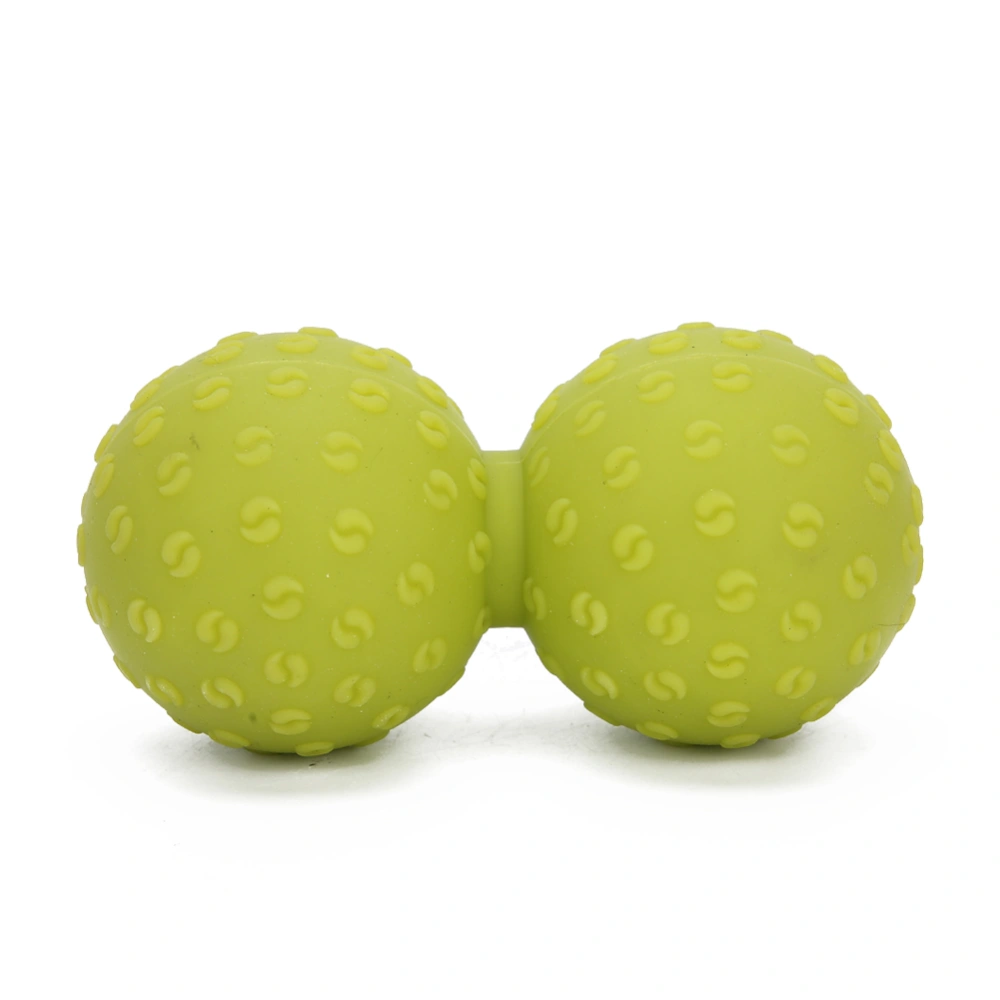 Double Massage Ball Leg Back Shoulder Muscle Release Deep Tissue Massage Yoga Gym Fitness BallGreen