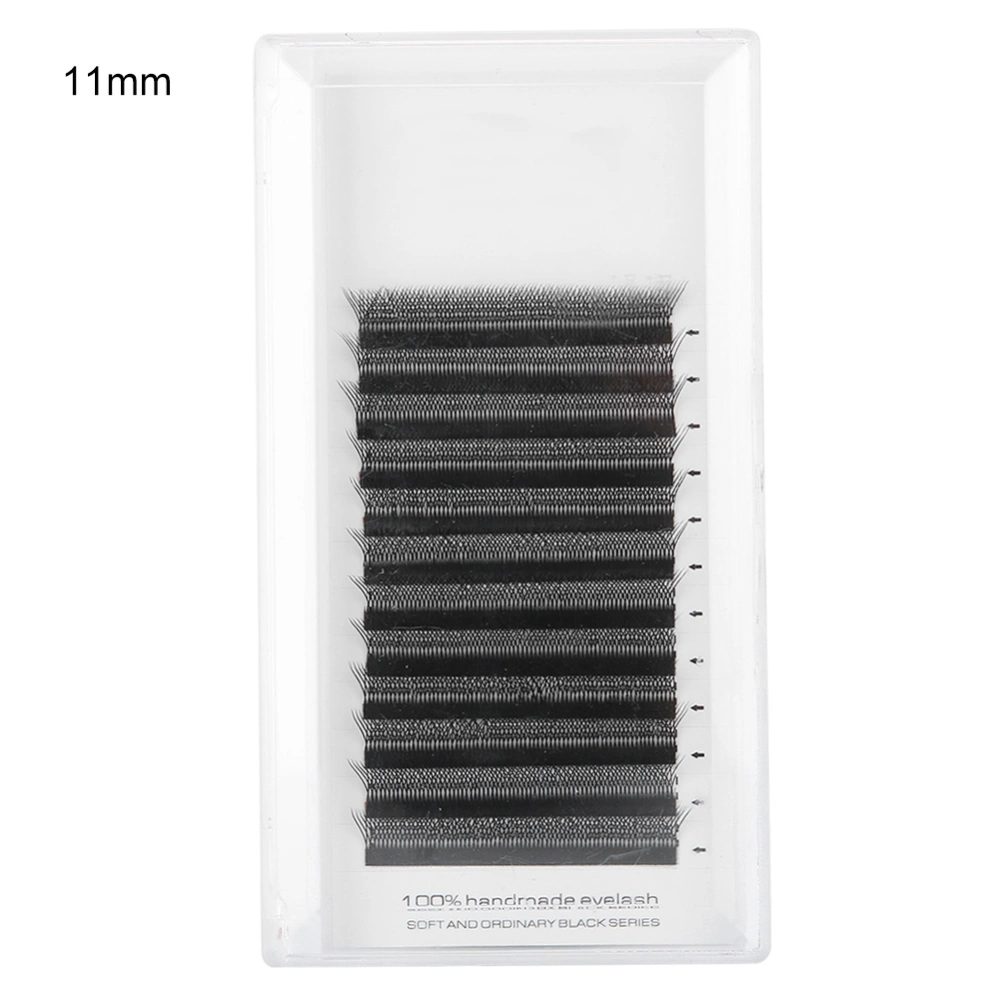 0.07mm W shaped False Eyelashes Eyelash Extension Grafting False Lashes (J Curve)(11mm )