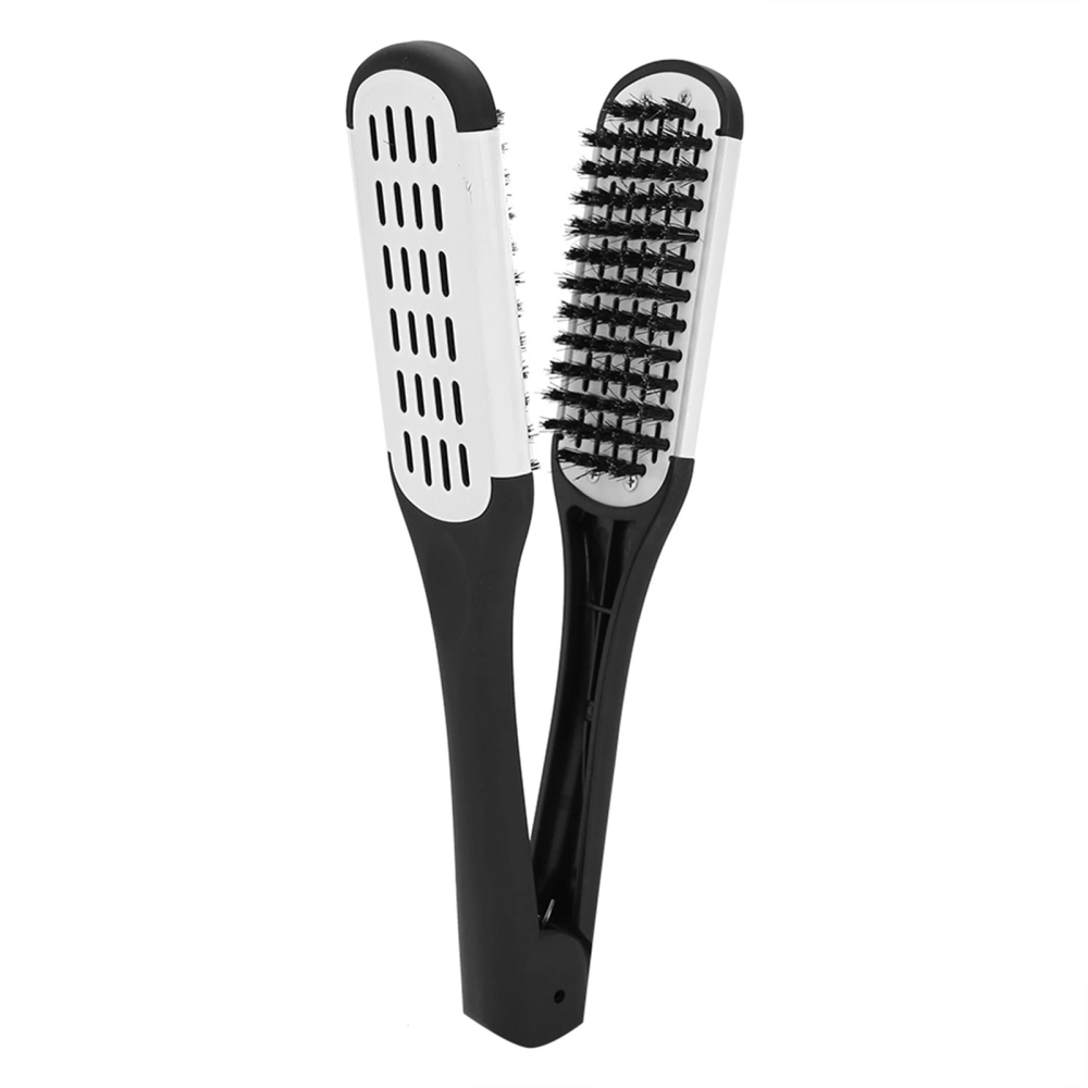 Professional V Shaped Clamp Styling Comb Hair Straightening Comb Hairdressing Tool