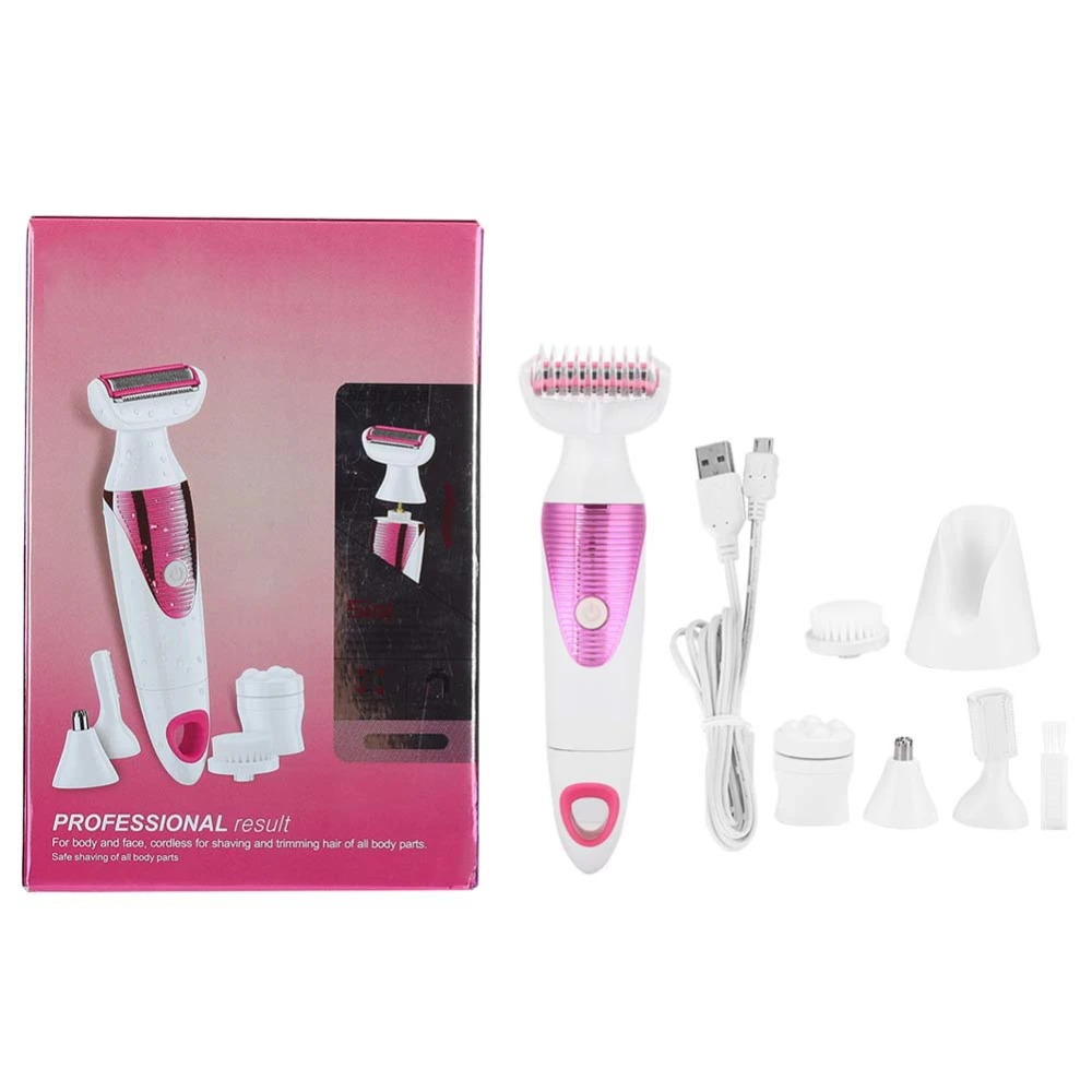 Hair Removal Machine USB Rechargeable Waterproof Eyebrow Nose Hair Trimmer Tools