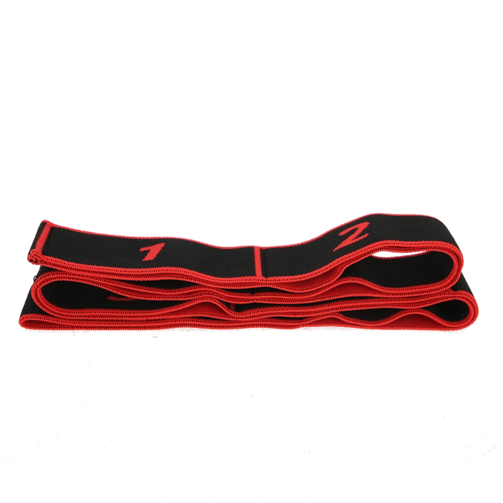 Yoga Stretch Strap Sport Fitness Indoor Yoga Strength Training Resistance BeltRed