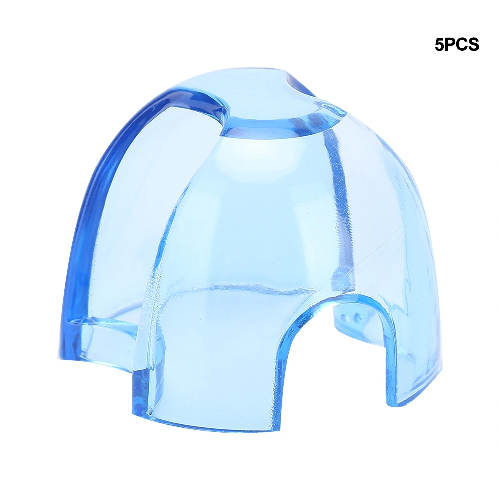 5pcs Mouth Opener Dental Orthodontic Lip Cheek Retractor Expander Dental Mouth AccessoryTransparent Blue