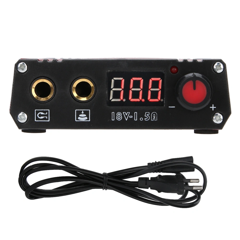 Professional Tattoo Power Supply Mini Digital Dual Mode Tattoo Power Supply 100-240VEU Plug