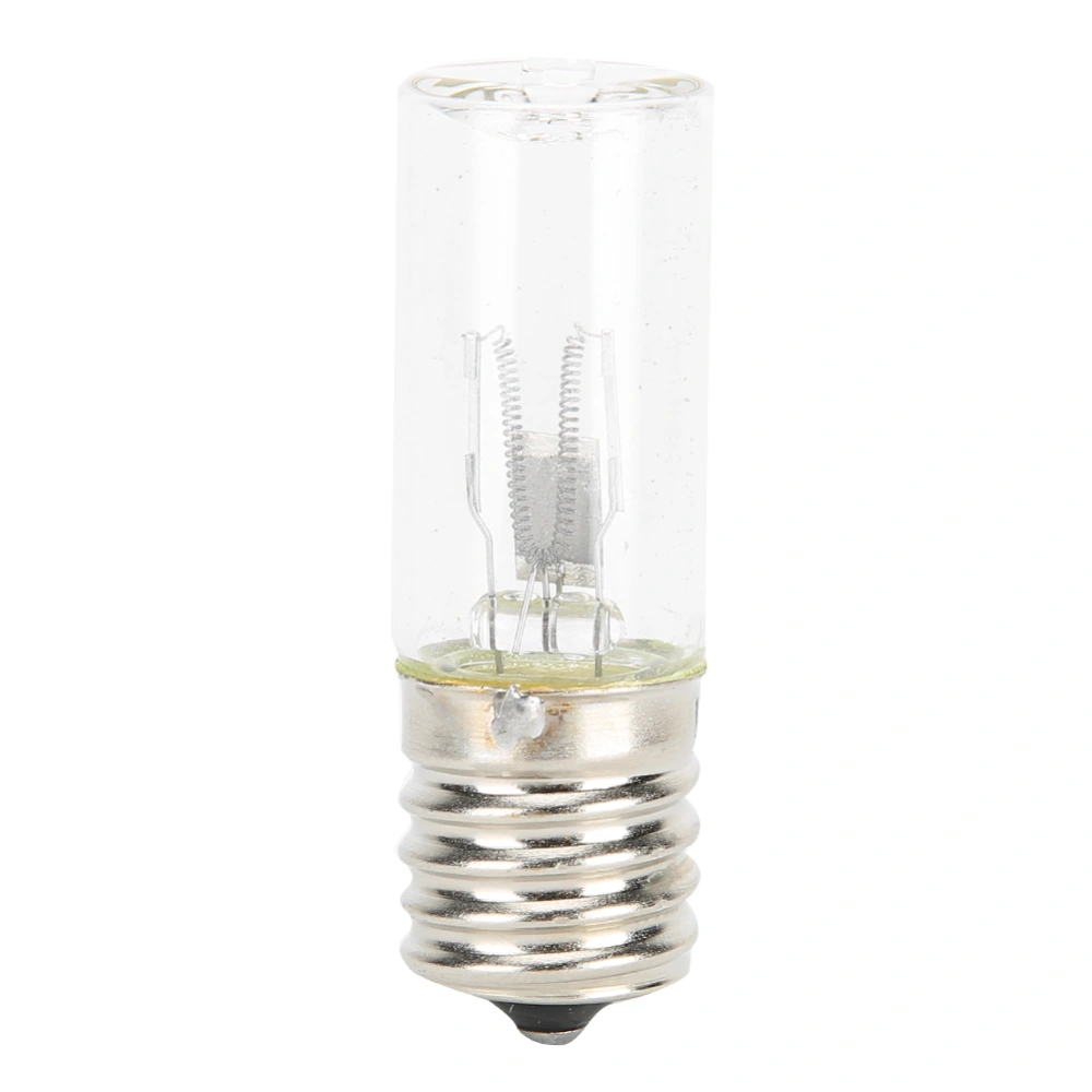 E17 UV Cleaning Light Bulb 10V 3W Ultraviolet Cleaning Light Bulb for Air Purifier Refrigerator