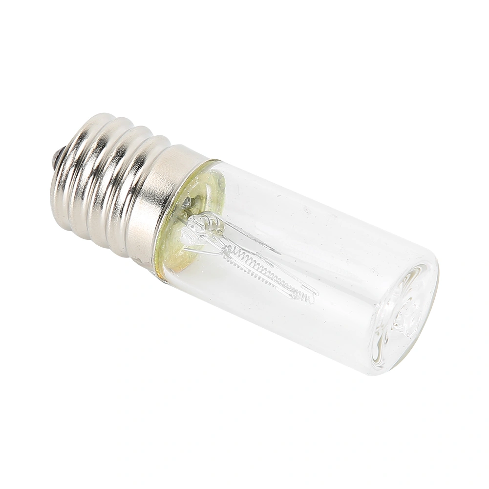 E17 UV Cleaning Light Bulb 10V 3W Ultraviolet Cleaning Light Bulb for Air Purifier Refrigerator