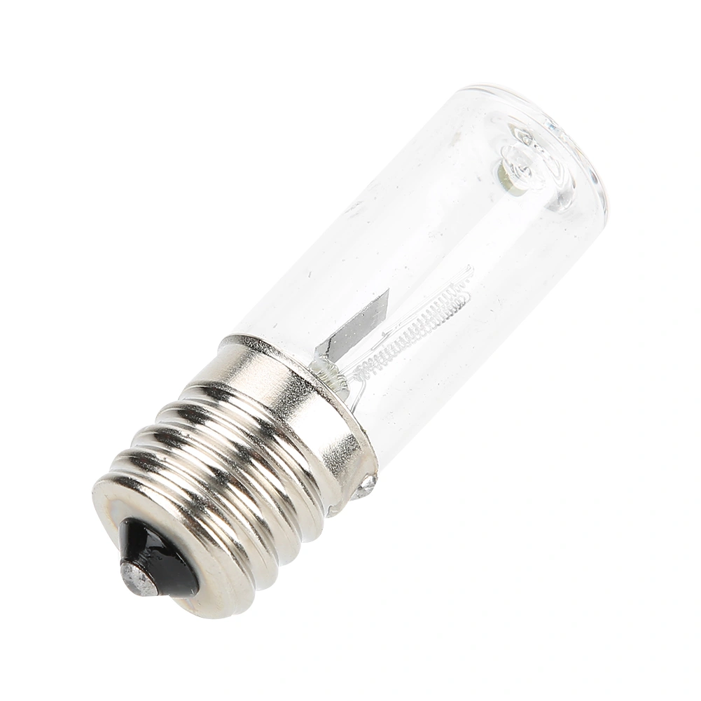 E17 UV Cleaning Light Bulb 10V 3W Ultraviolet Cleaning Light Bulb for Air Purifier Refrigerator