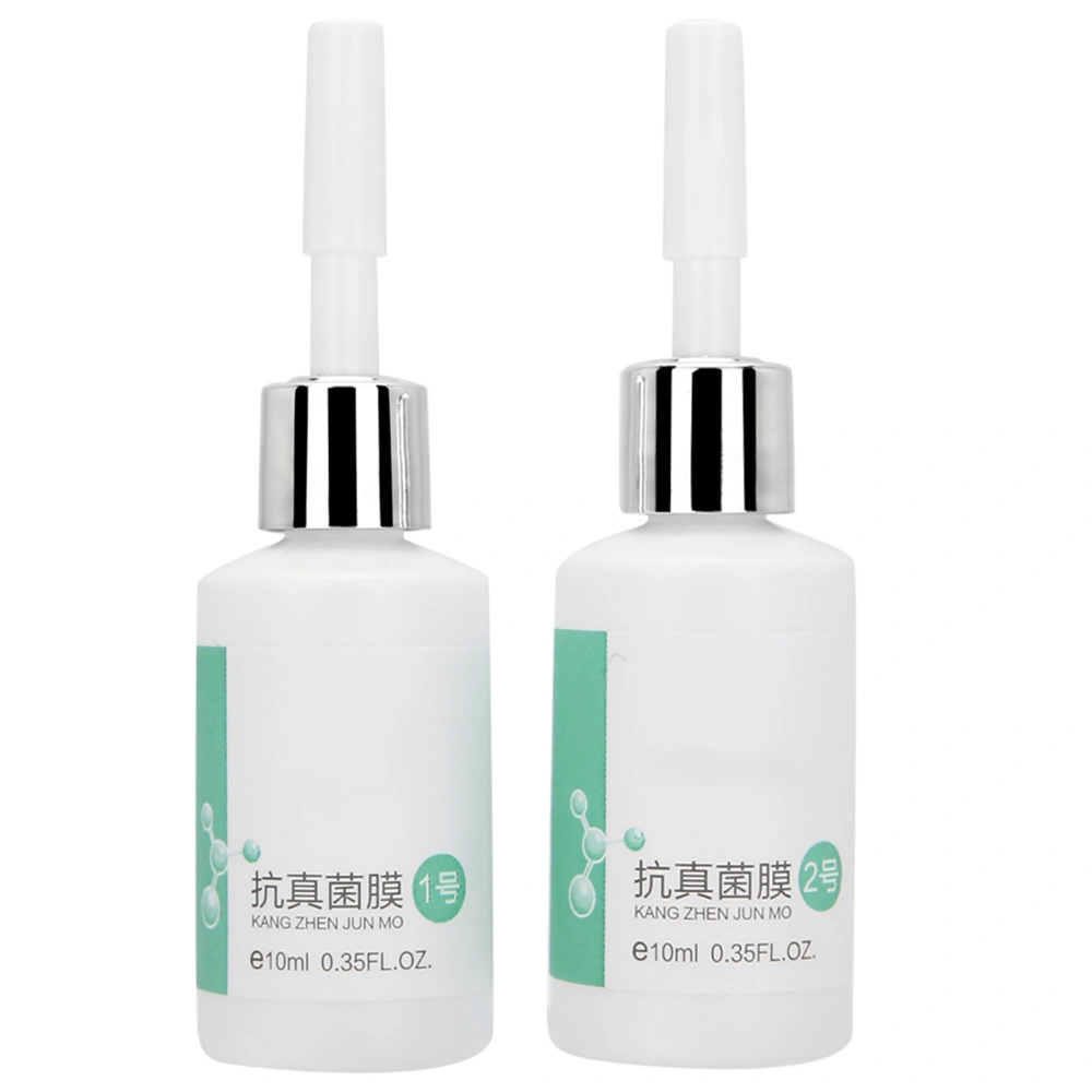 2pcs 10ml Nail Fungal Repair Treatment Liquid Plant Extract Toenails Repair Liquid