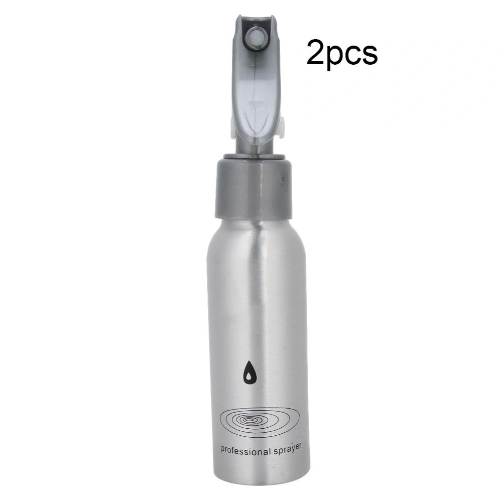 2pcs 80ml Hairdressing Spray Bottle Water Sprayer Portable Water Spray Bottle for Barber Shop Hair Salon