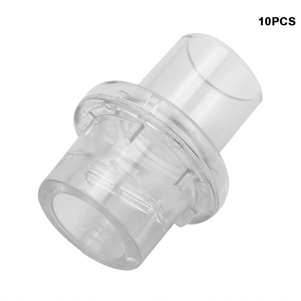 10pcs Disposable One Way CPR Face Shield Valve CPR Resuscitator Practice Mouthpieces Part