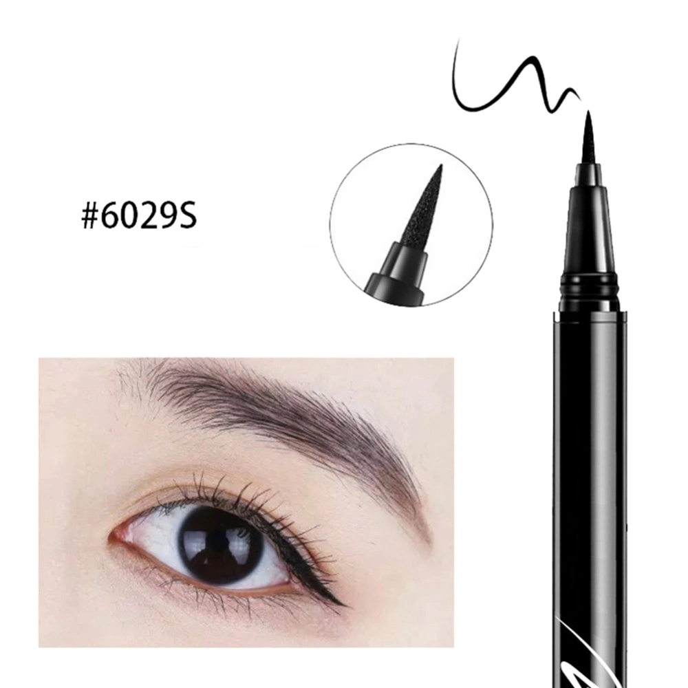 Professional Liquid Eyeliner Pen Waterproof Long Lasting Eye Liner Makeup Tools6029S Nylon Cotton