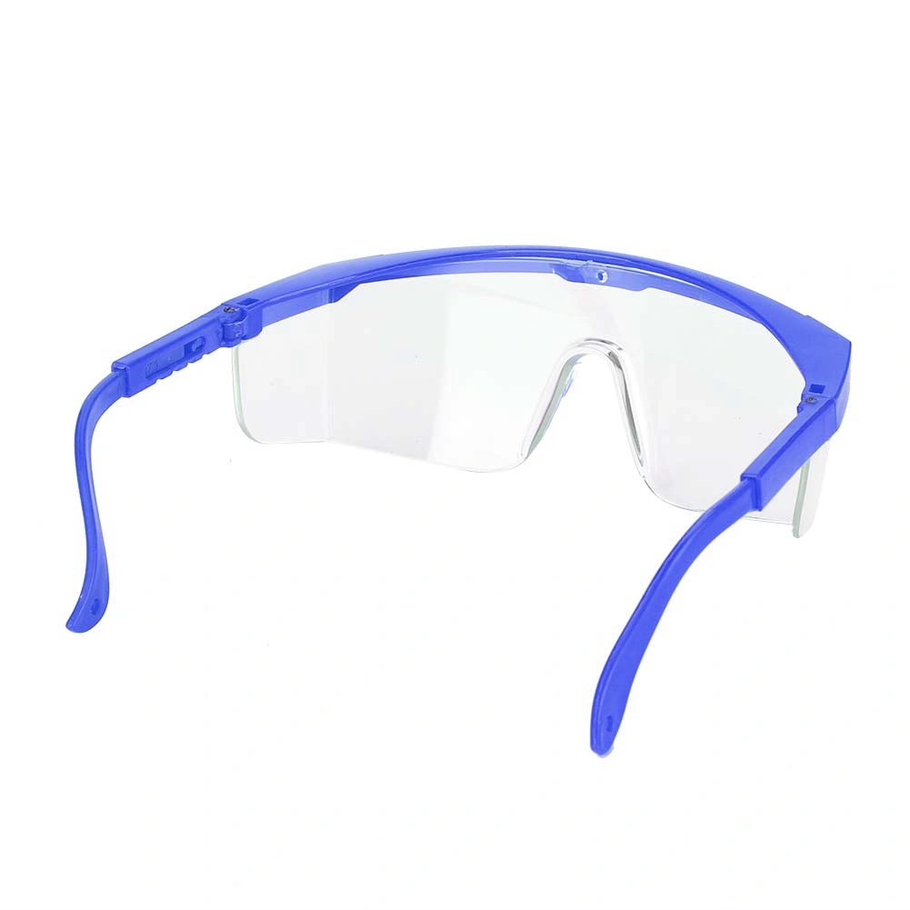 Nail Art Anti UV Glasses UV Gel Soak Off Gel Nail Dust Collection Dust Proof Glasses (Blue)