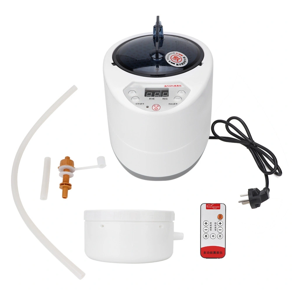 2.5L Fumigation Machine Foot Spa Steam Sauna Steamer Therapy with Remote Control AU Plug 220V