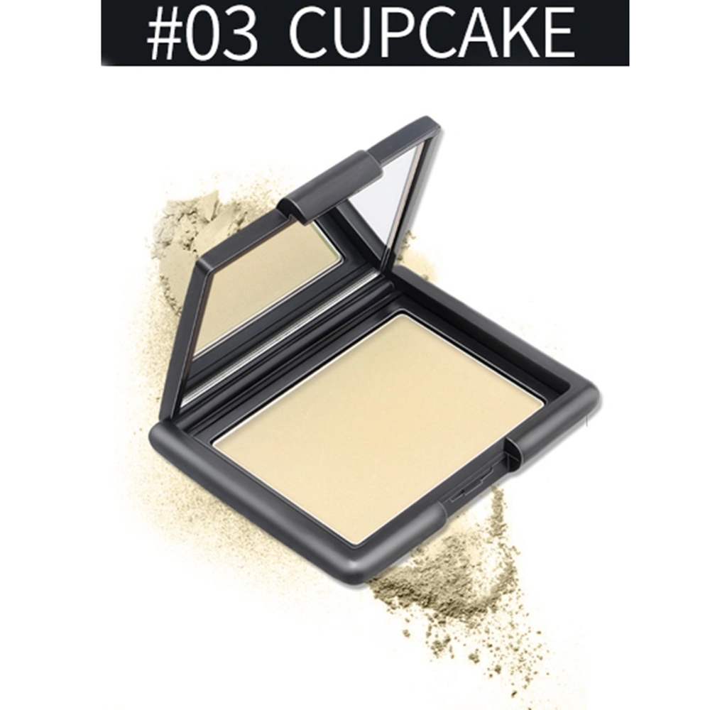 Pressed Powder Oil Control Waterproof Makeup Setting Powder Cosmetic Tool (F19023-03#)