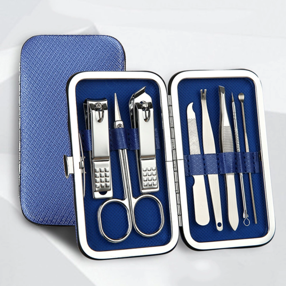 8pcs Nail Clipper Set Professional Efficient Safe Nail Clipper Pedicure Set for Home Travel