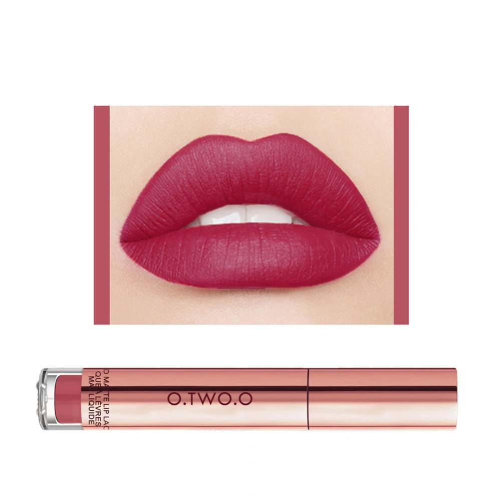 Women Waterproof Matte Moisturizing Long Lasting Lipstick Makeup Cosmetics Beauty Tool VML06