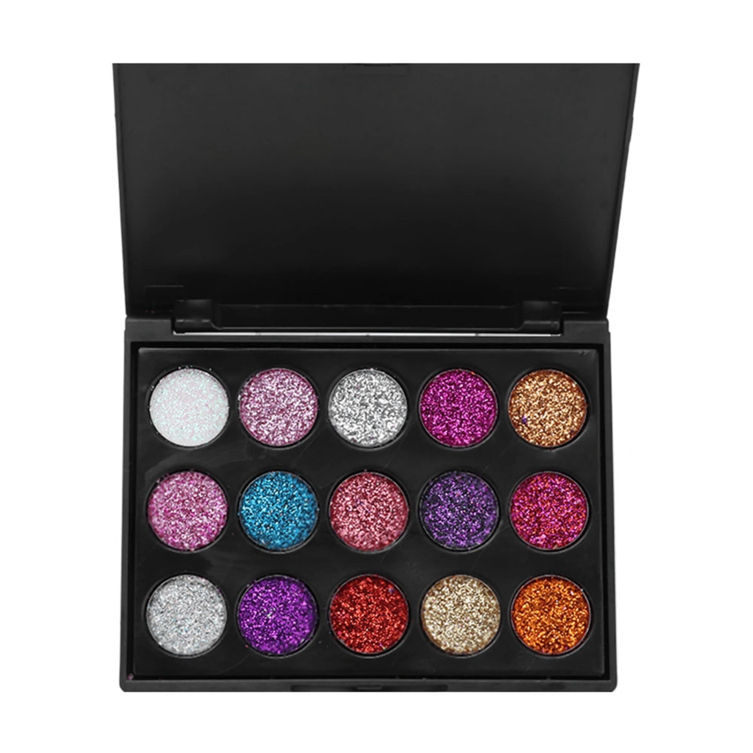 15 Colors Waterproof Glitter Eyeshadow Palette Shining Eye Shadow Cosmetic Powder