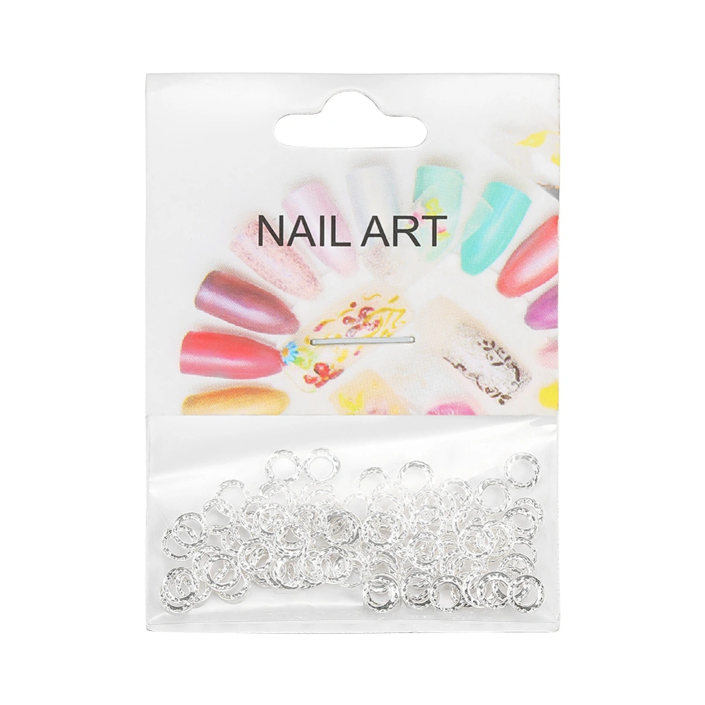 50Pcs/Bag Nail Art Decoration Metal Rivet Manicure Patch(#10)