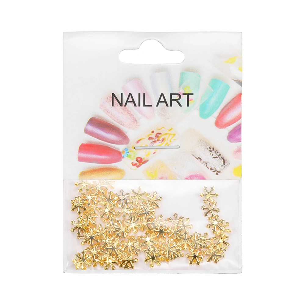 50Pcs/Bag Nail Art Decoration Metal Rivet Manicure Patch(#07)