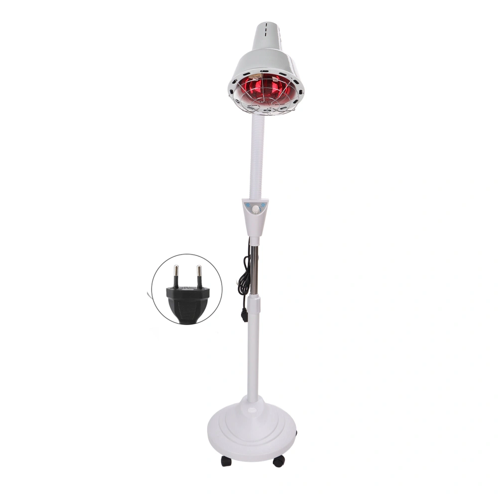 275W Infrared Heating Therapy Lamp Pain Relief Floor Stand Adjustable Skin Care Lamp