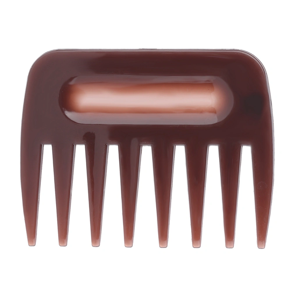 Portable Men Oil Hair Hairdressing Comb Wide Large Tooth Hairstyle Comb (1#)