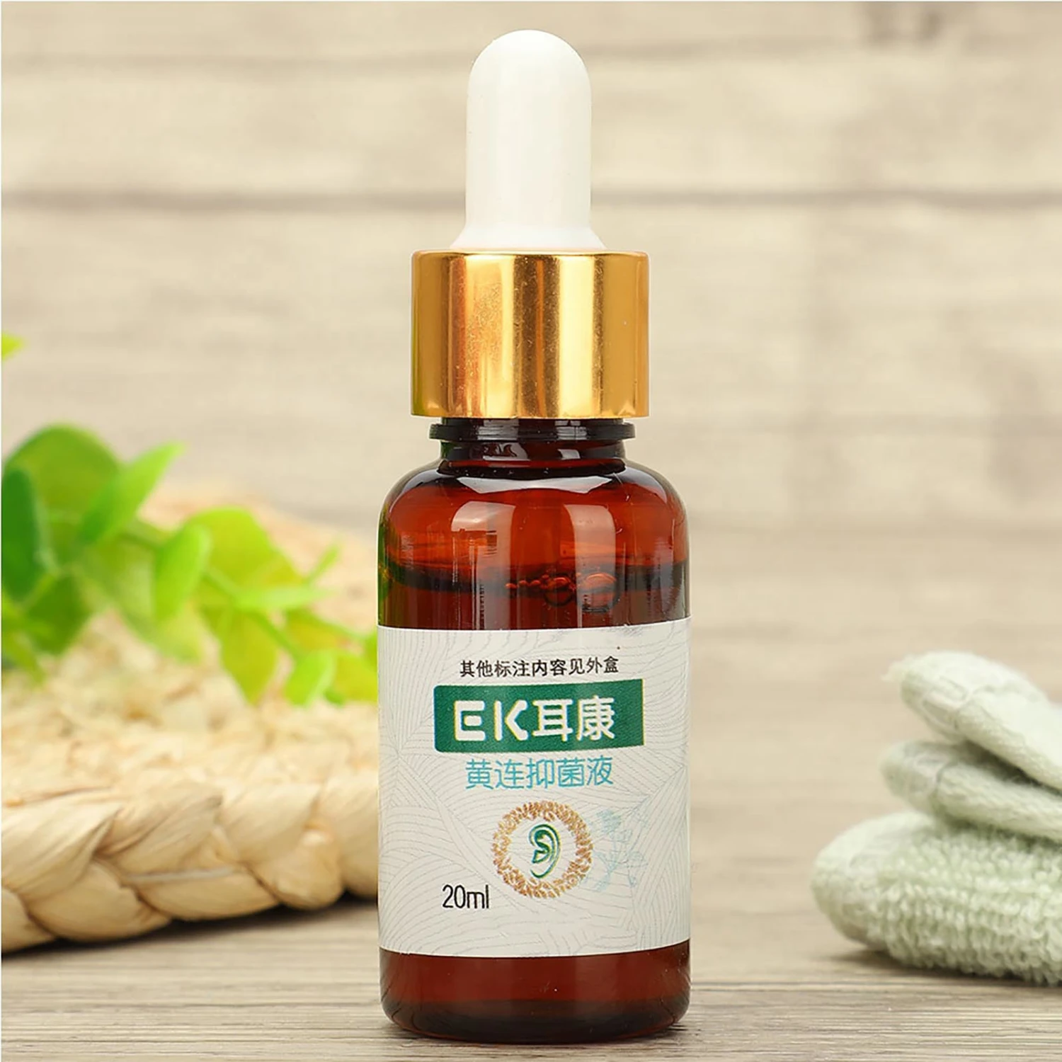 Ear Cleansing Drops Care Antibacterial Liquid Solution Earwax Remover