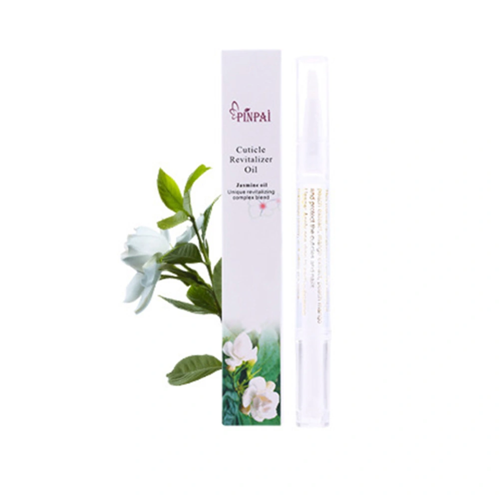 Nail Nutrition Oil Pen Art Treatment Cuticle Revitalizer Barb Soften Manicure Tool(Jasmine)