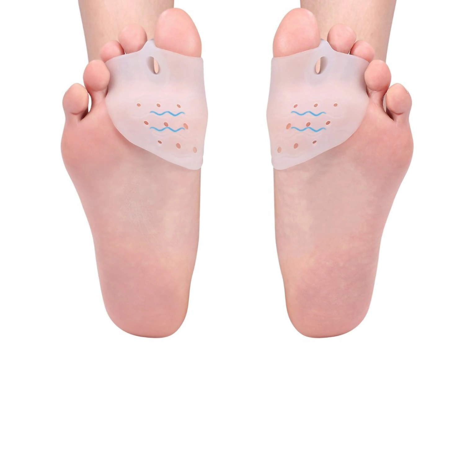 Bunion Corrector Gel Toe Separator, Hammer Toe Straightener with Forefoot Cushions
