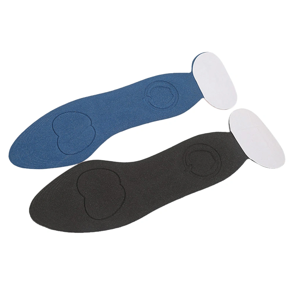 Shoe Insoles with Heel Black Pads Breathable Soft Shoe Inserts for Women