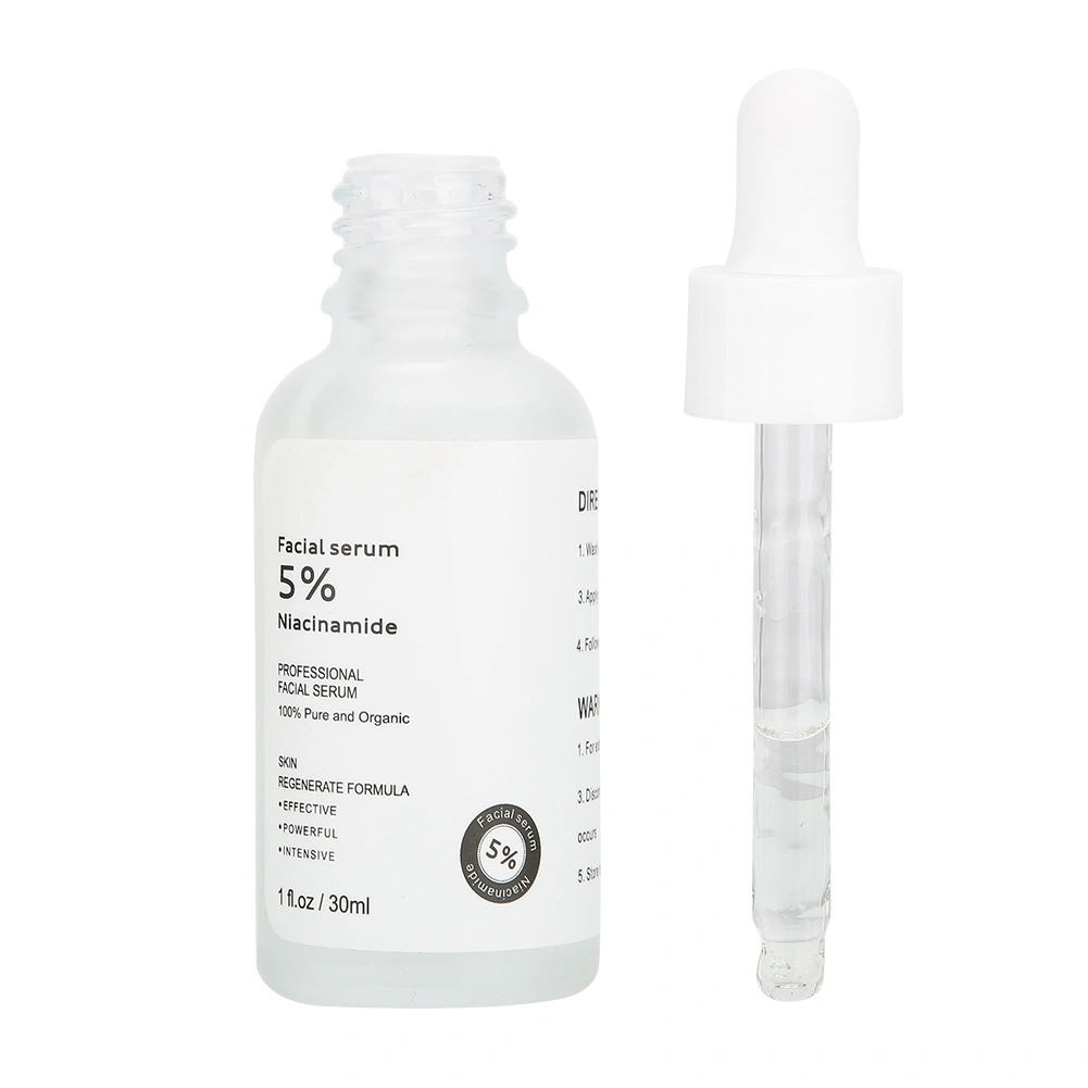 30ml Pure 5% Niacinamide & Hyaluronic Acid Face Serum Whitening Moisturizing Firming