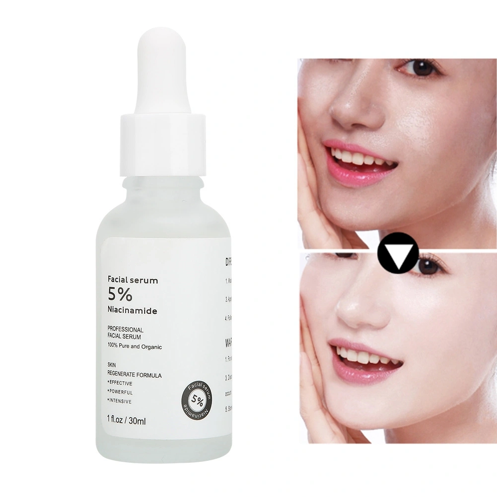 30ml Pure 5% Niacinamide & Hyaluronic Acid Face Serum Whitening Moisturizing Firming
