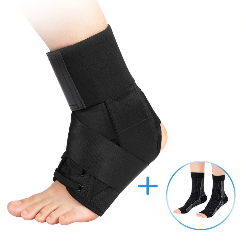 Three level reinforcement protective ankle *1 + plantar musculitis socks *2 single only