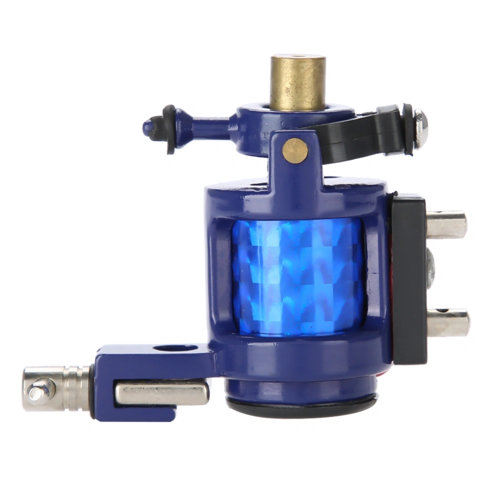 Alloy Rotary Tattoo Machine Strong Motor Gun Liner Shader Coloring Permanent Makeup Tool Blue