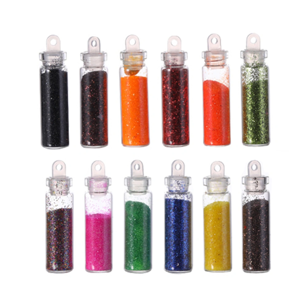 Glitter Decoration Mixing Color DIY Nail Art Stickers Sequins Polish 5#