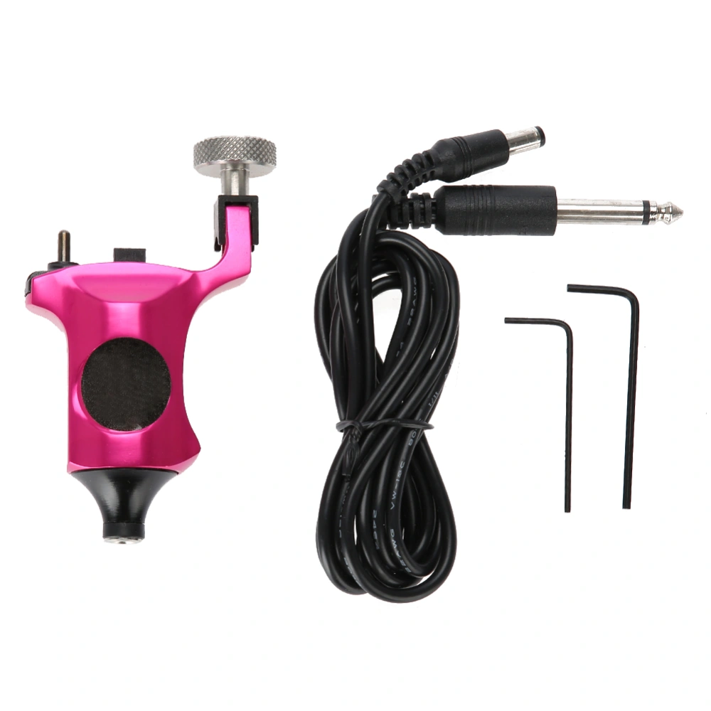 Fashion Rotary Liner Shader Tattoo Machine Strong Motor Gun Makeup Tool Rose Red