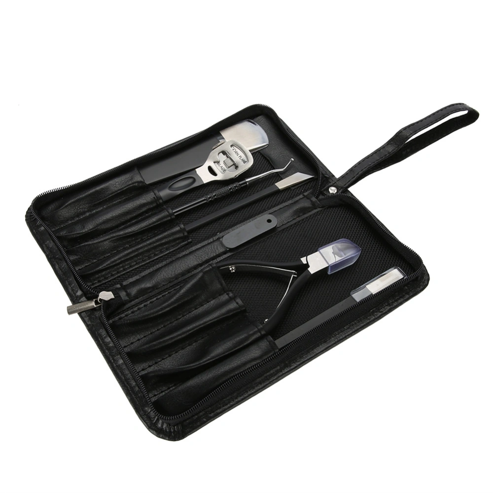 Professsional Stainless Steel Nail Clippers Manicure Tool Nail Clipper Trimmer Set with Case